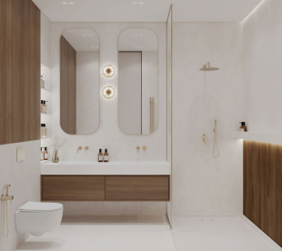 Керамогранит Laparet Festa Beige бежевый матовый глянцевые чернила арт LP6012G0591R (60х119,5)